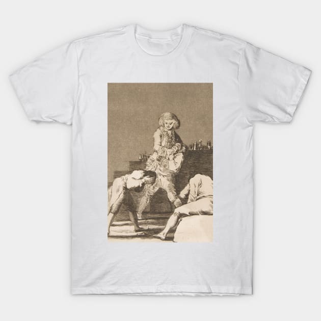 To the Count Palatine by Francisco Goya T-Shirt by Classic Art Stall